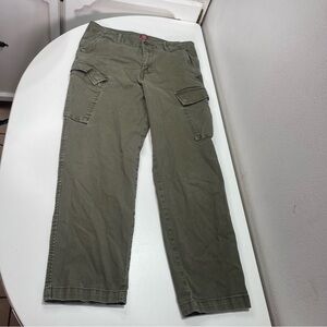 Levi's XX Cargo Pants Tapered Jeans Olive Green Men 34x32 Utility Casual